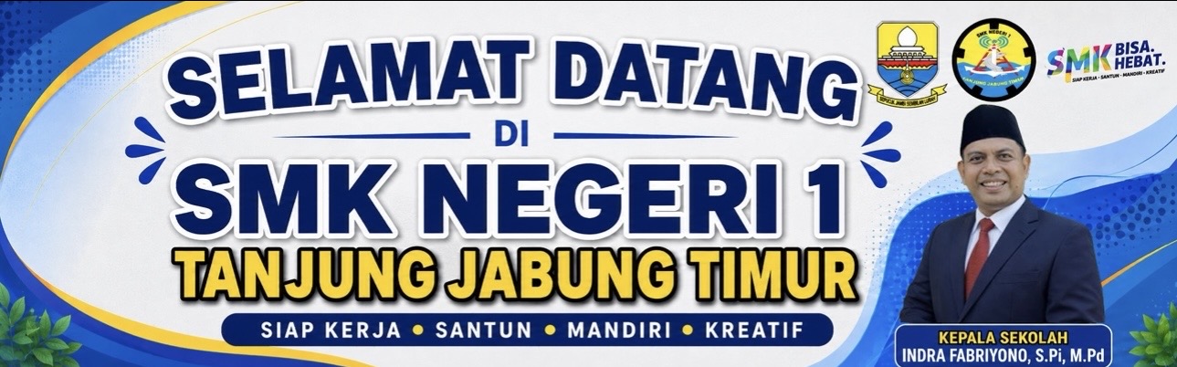 Welcomr to SMKN 1 TJT